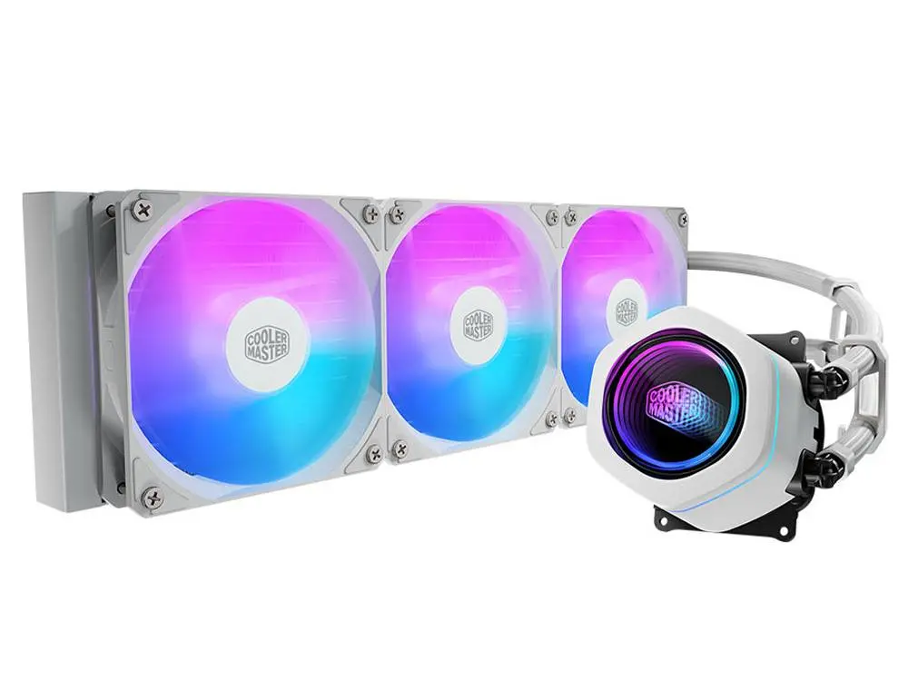Cooler Master Masterliquid Core Nex 360 Argb All-In-One Cooler - White 2