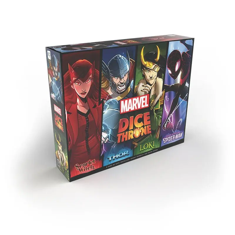 The Op Dice Throne Marvel 4-Hero Box Board Game 1
