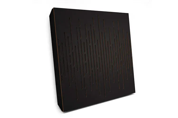 Elite Sound Acoustics 70Mm Panel Foam For Office Rooms (Wave Black) 1