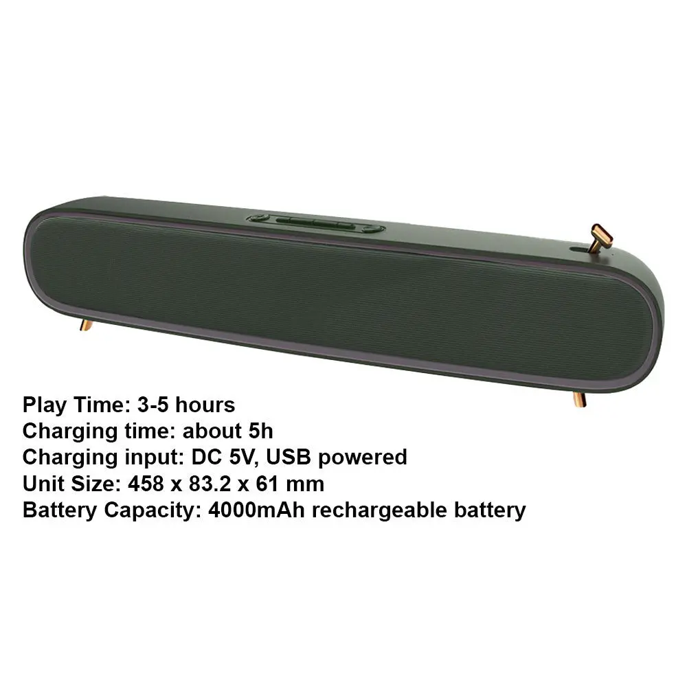 Philex Cinematic Bluetooth Speaker (Green) 2