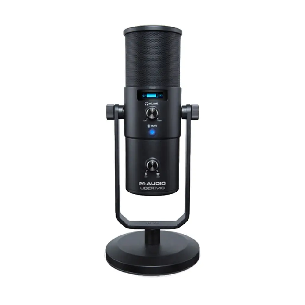 M-Audio Ubermic Usb Connected Microphone With Built-In Headphone 2