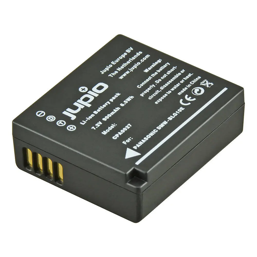 Jupio Li-Ion 7.2V 900Mah Rechargeable Battery For Panasonic Dmw-Blg10e Cam 1