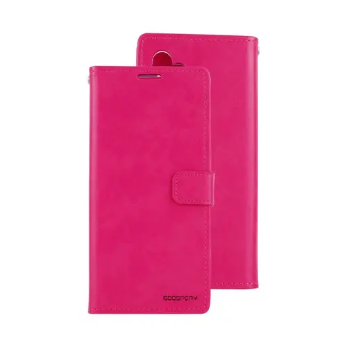Goospery Bluemoon Diary For Galaxy S10 In Black, Brown, Gold, Mint, Navy, Red, Rose Gold, Wine - Mint 2
