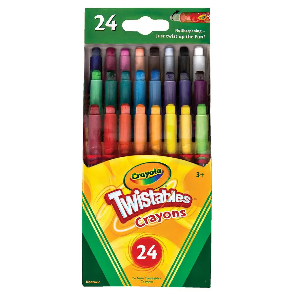 Crayola Mini Twistables Crayons Kids 3Y+ (24-Piece) 1