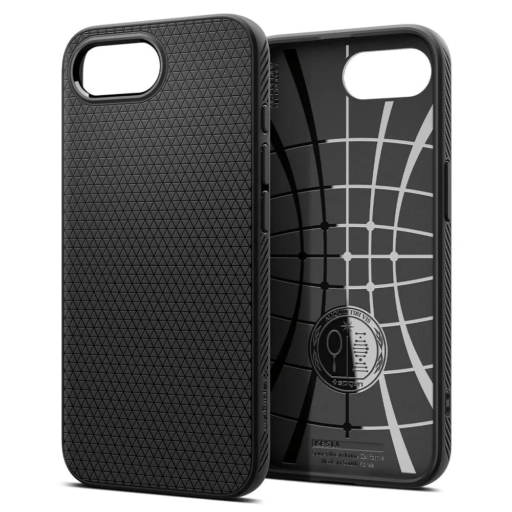 Spigen Apple Iphone 17E / 16E Liquid Air Case - Black 2