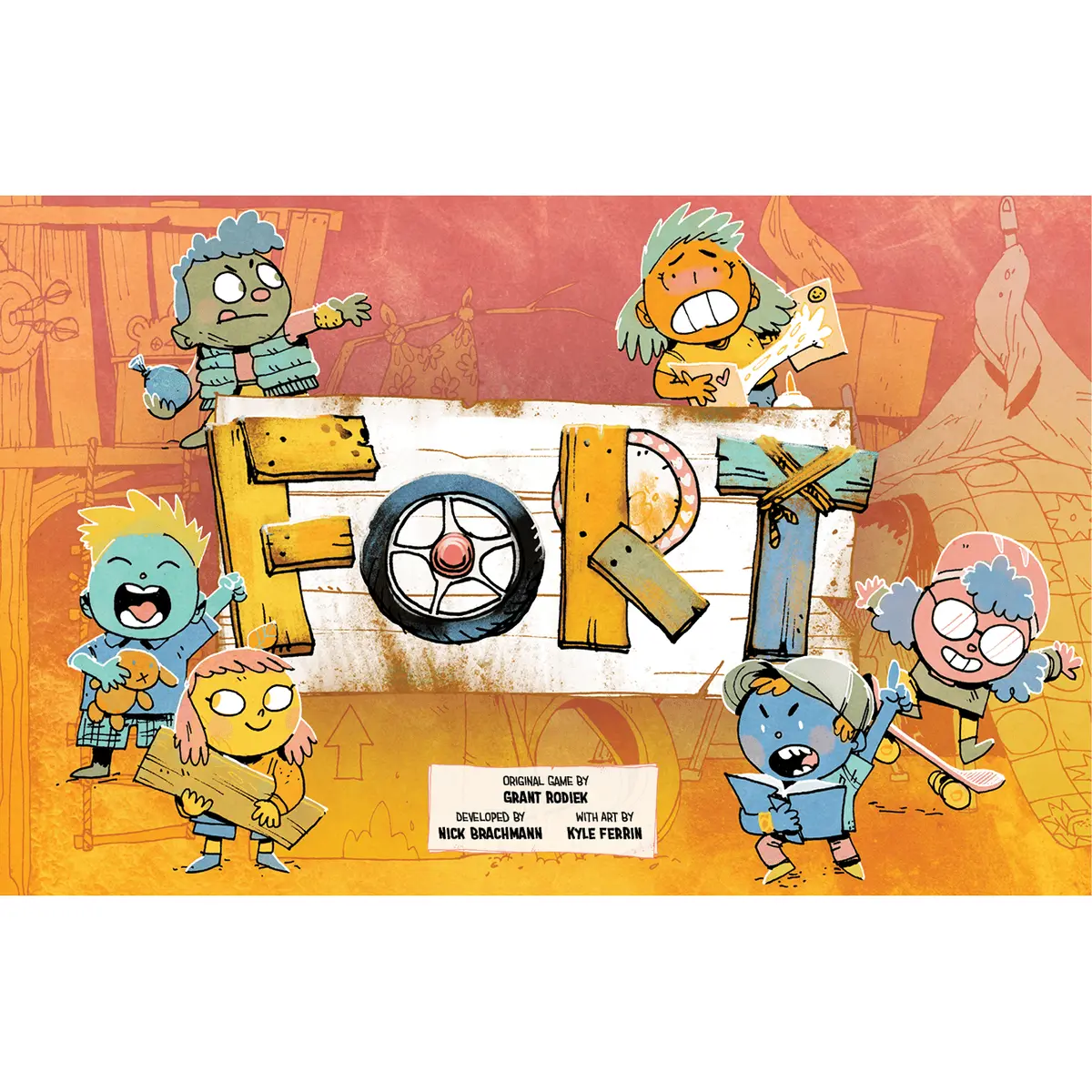 Leder Games Fort Board Game 1