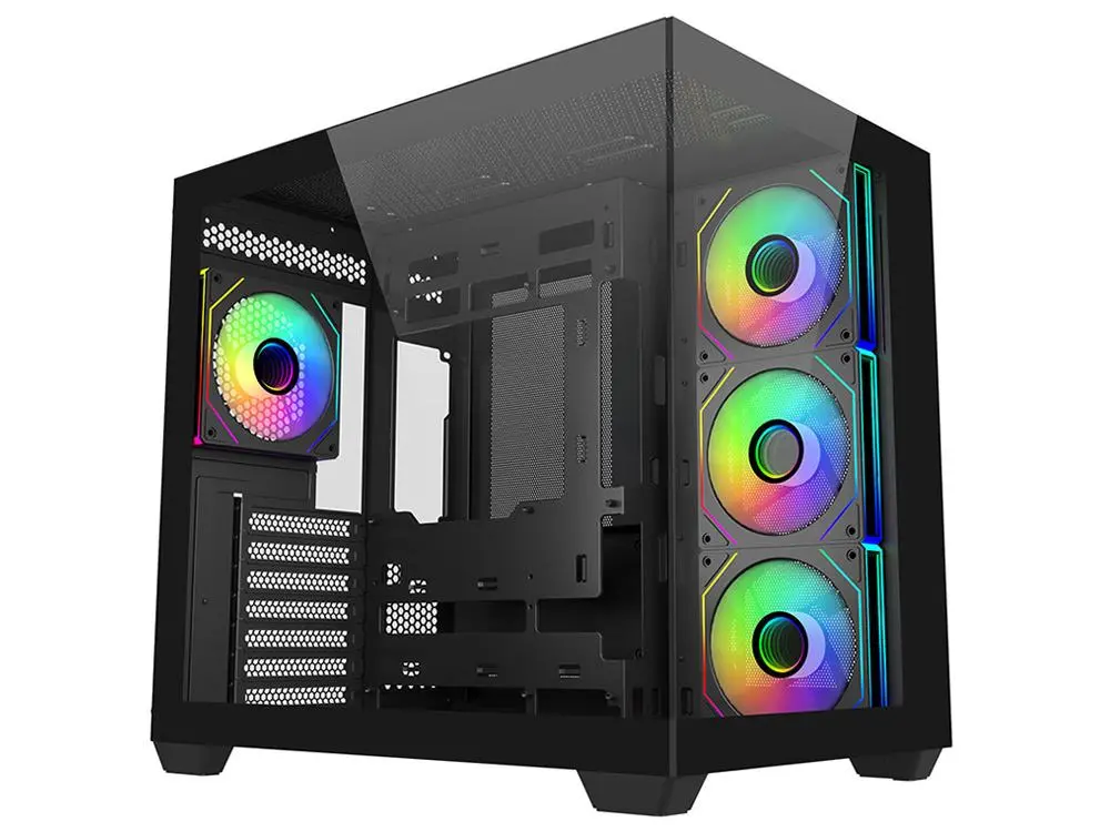 Cooler Master Elite 681 Dual-Chamber Atx Case - Black 1