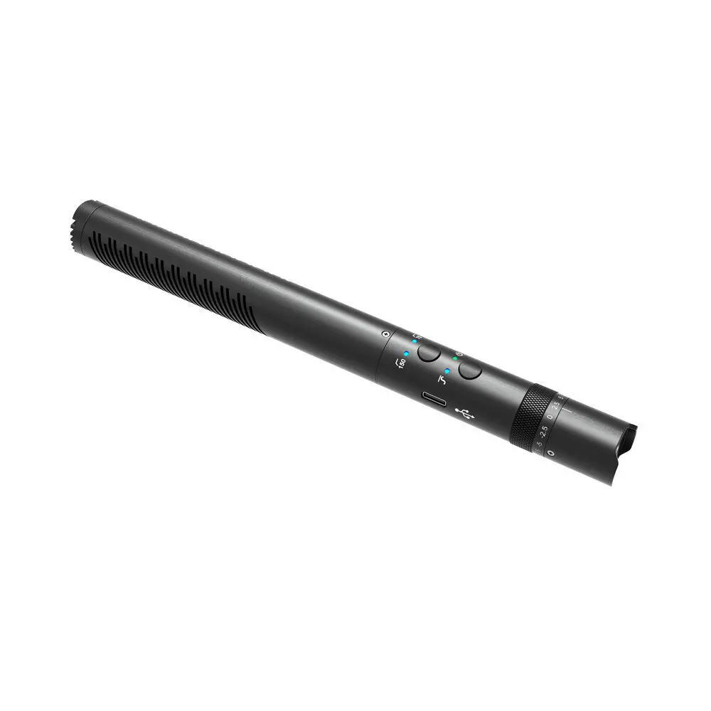 Synco Shotgun Microphone Broadcast Level Camera Mount For Filmmaking (Black) 1