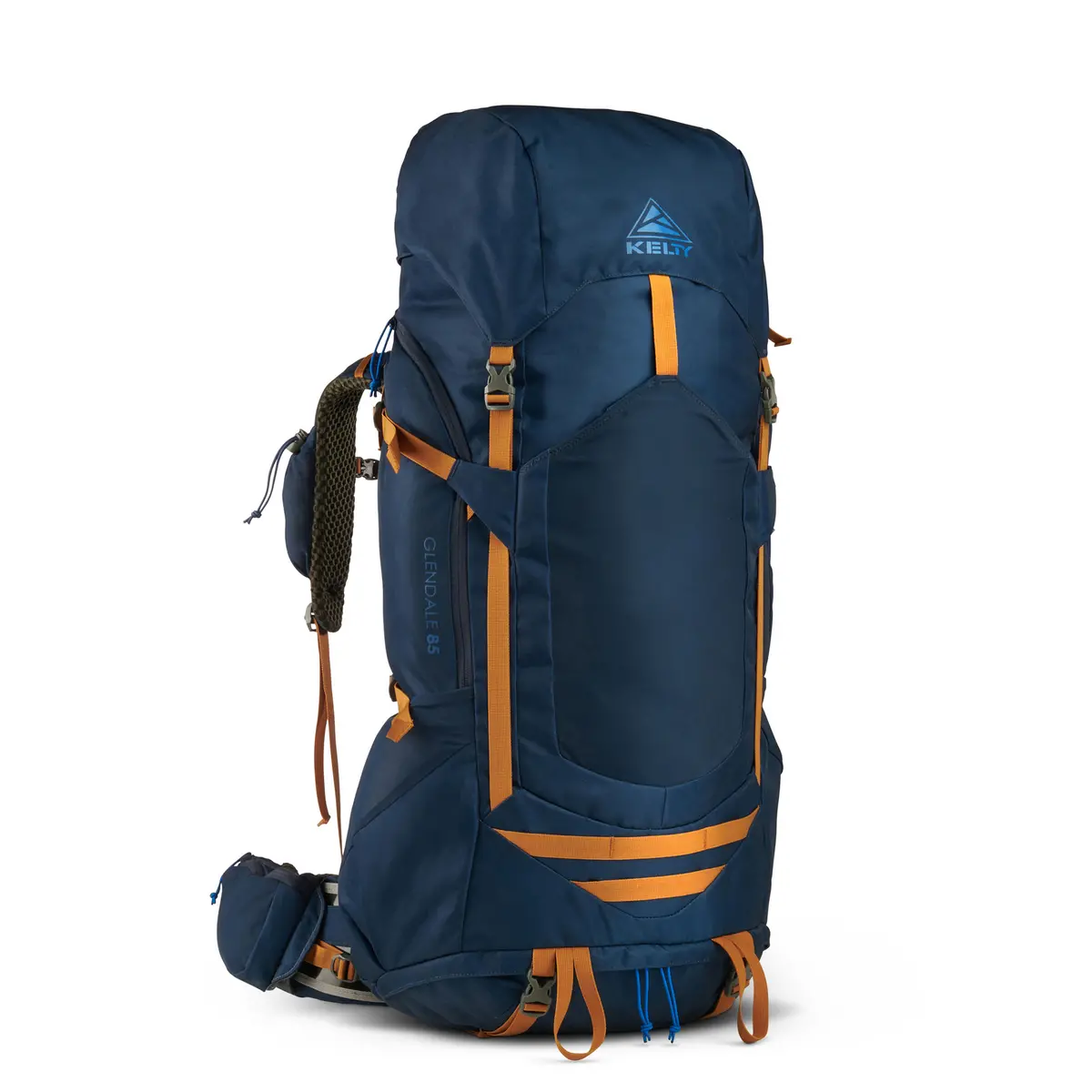 Kelty Glendale Pageant Backpack Bag Hiking Camping Travel Pack 85L (Blue/Cathay Spice) 1