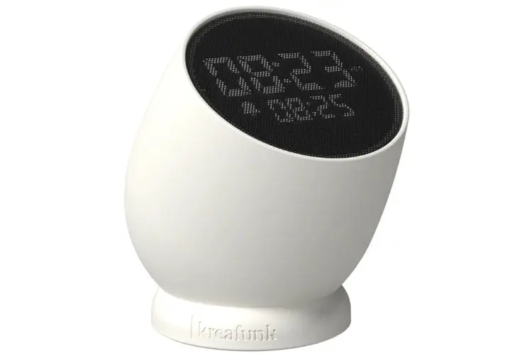 Kreafunk Bell Alarm Clock (White) 1