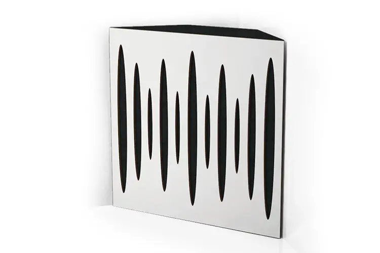 Elite Sound Acoustics Panel Bass Trap Conference Rooms Pulsar White 1