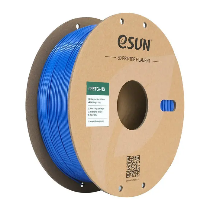Esun Petg+Hs High Speed 3D Print Filament 1.75Mm 1Kg - Blue 1