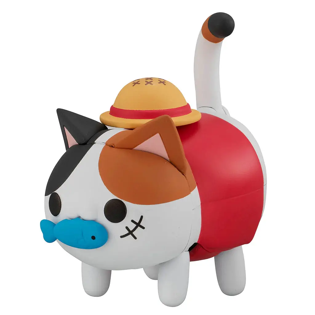 Mega Cat Project One Piece Tokotoko Nyan Piece Nyan! Monkey D. Luffy 1