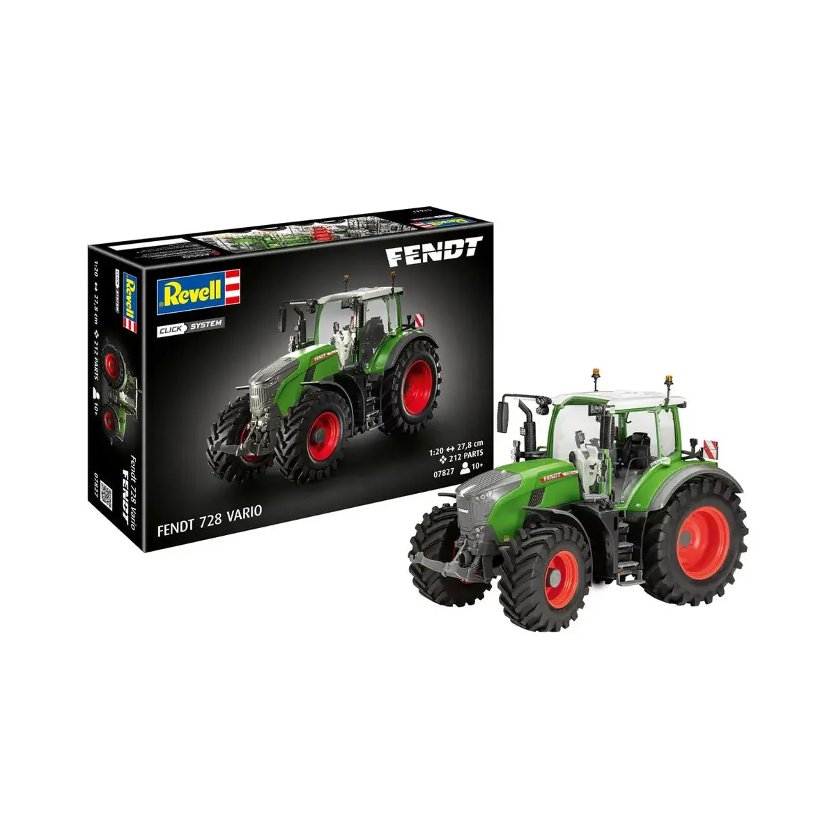 Revell 1/20 Fendt 728 Vario Tractor Click System 1