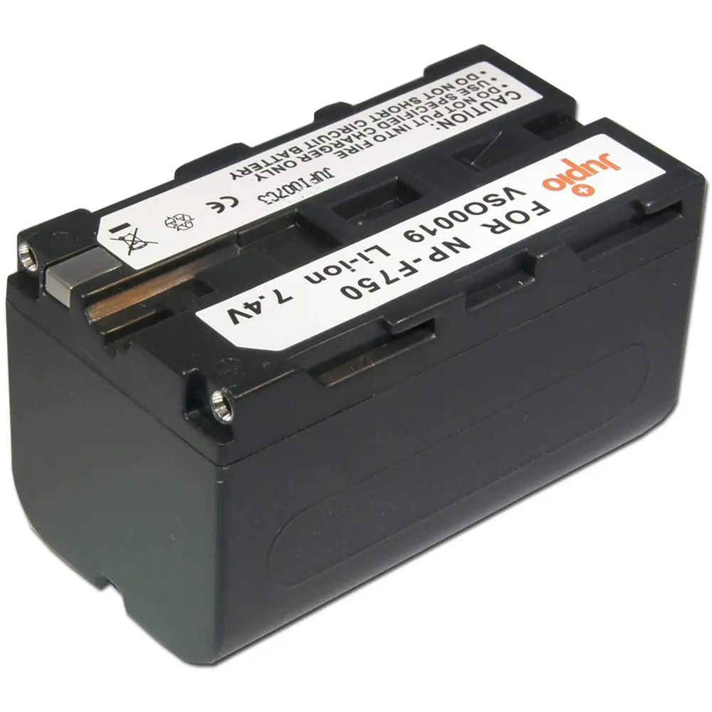 Jupio Li-Ion 7.4V 4400Mah Rechargeable Battery For Sony Np-F750/F730 Camera 1