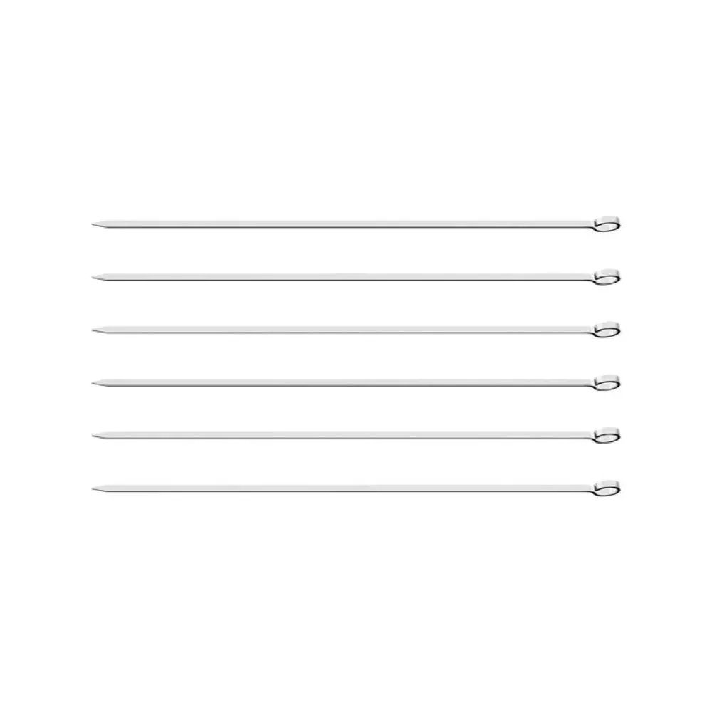 Tramontina 6-Piece Skewer Bbq Set - 30Cm 1