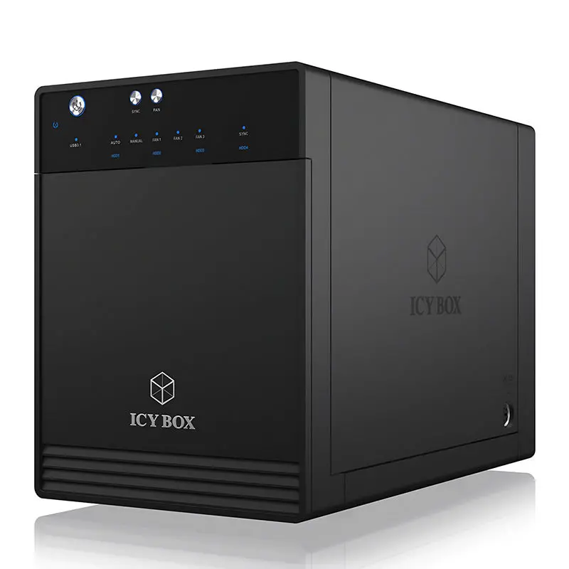 Icy Box 4 Bay Hdd Or Ssd Enclosure (Ib-3740-C31) 1