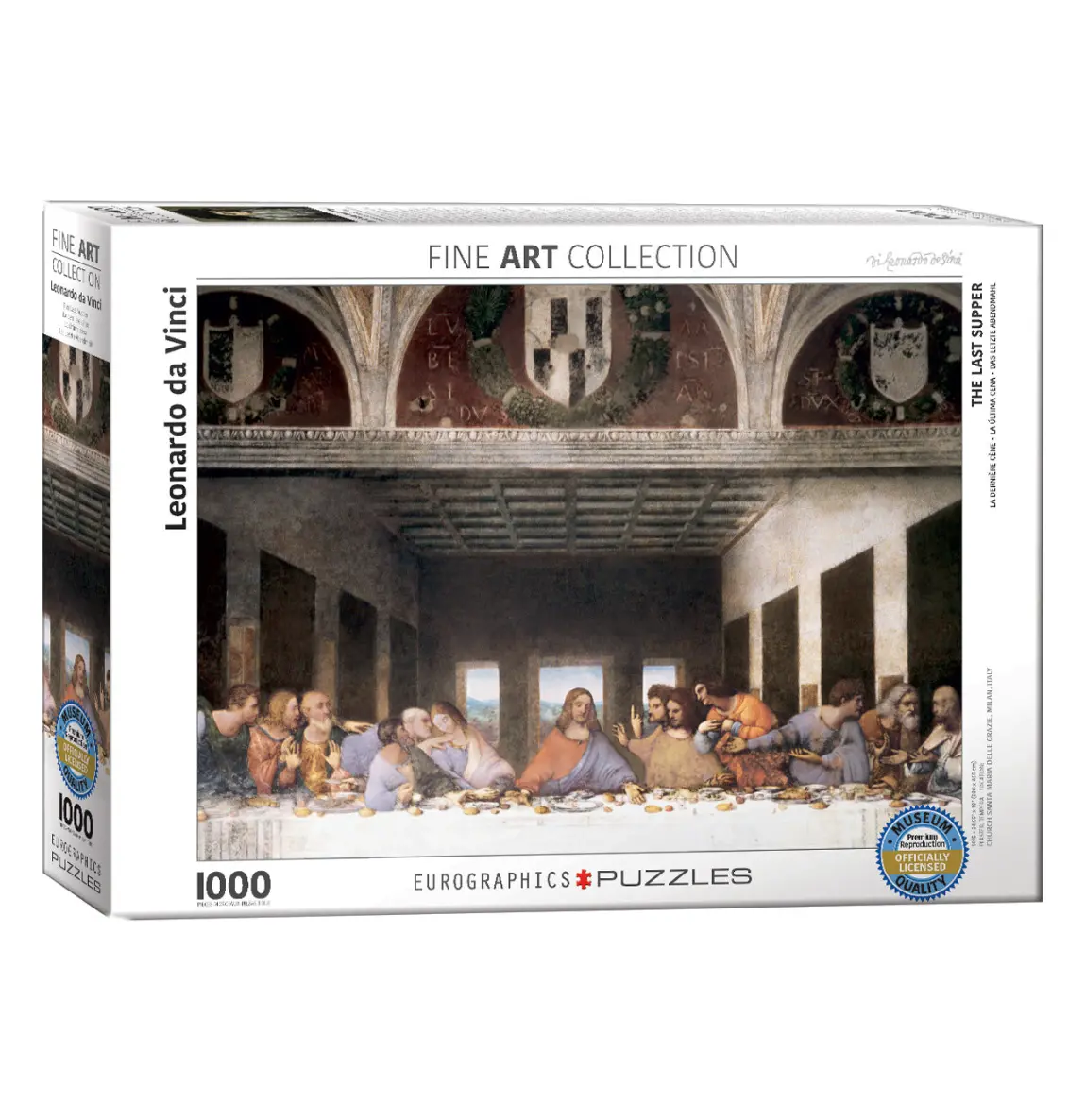 Eurographics 1000Pc Da Vincithe Last Supper Puzzle 1