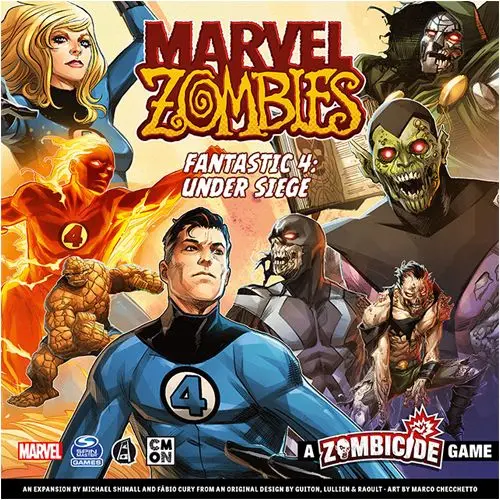 Cmon Marvel Zombies  A Zombicide Game: Fantastic 4 Under Siege Expansion Board Game 1