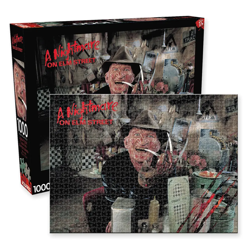 Aquarius 1000Pc Aquarius 51X71cm A Nightmare On Elm Street Jigsaw Puzzle 1