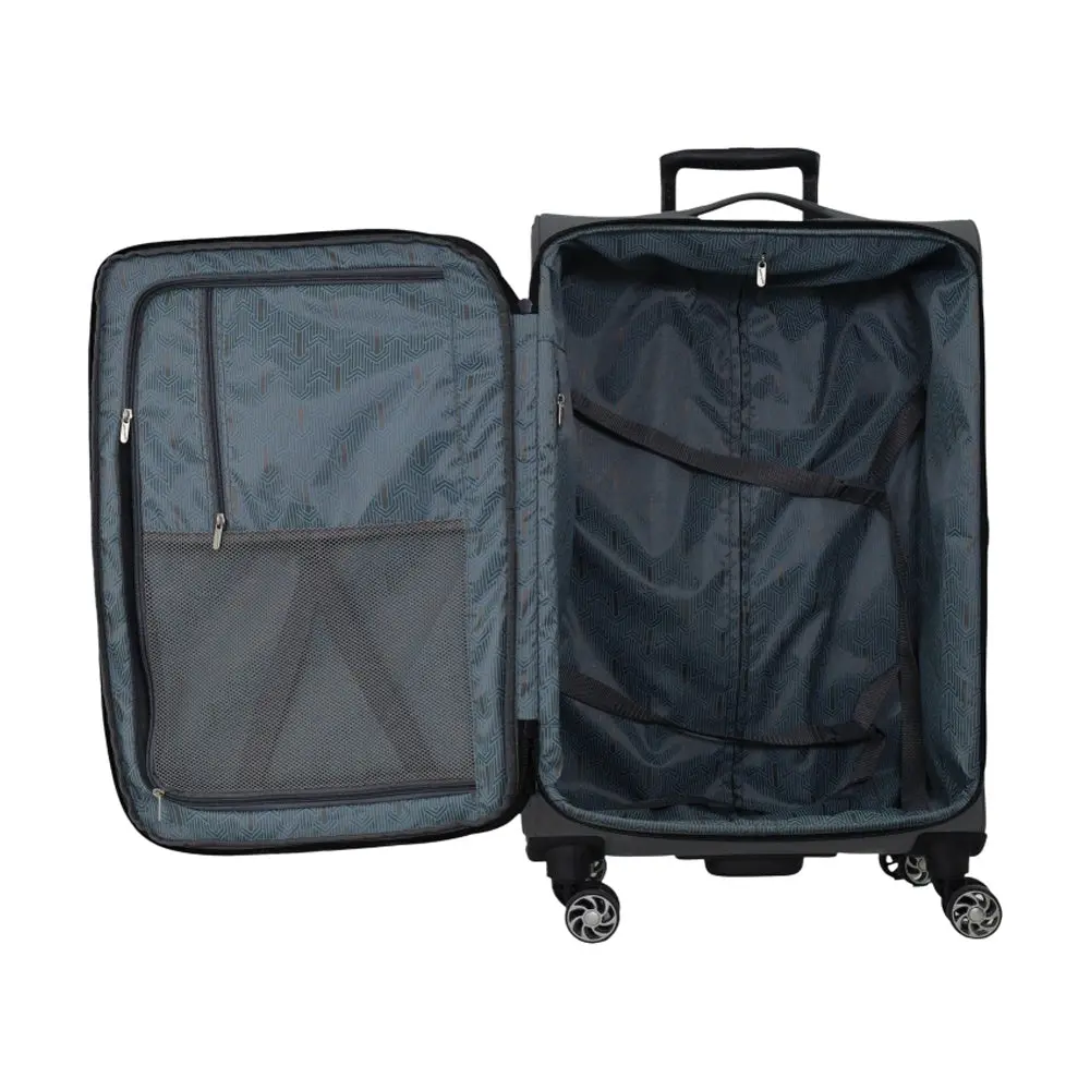 Pierre Cardin Medium Spinner Suitcase (Charcoal) 2