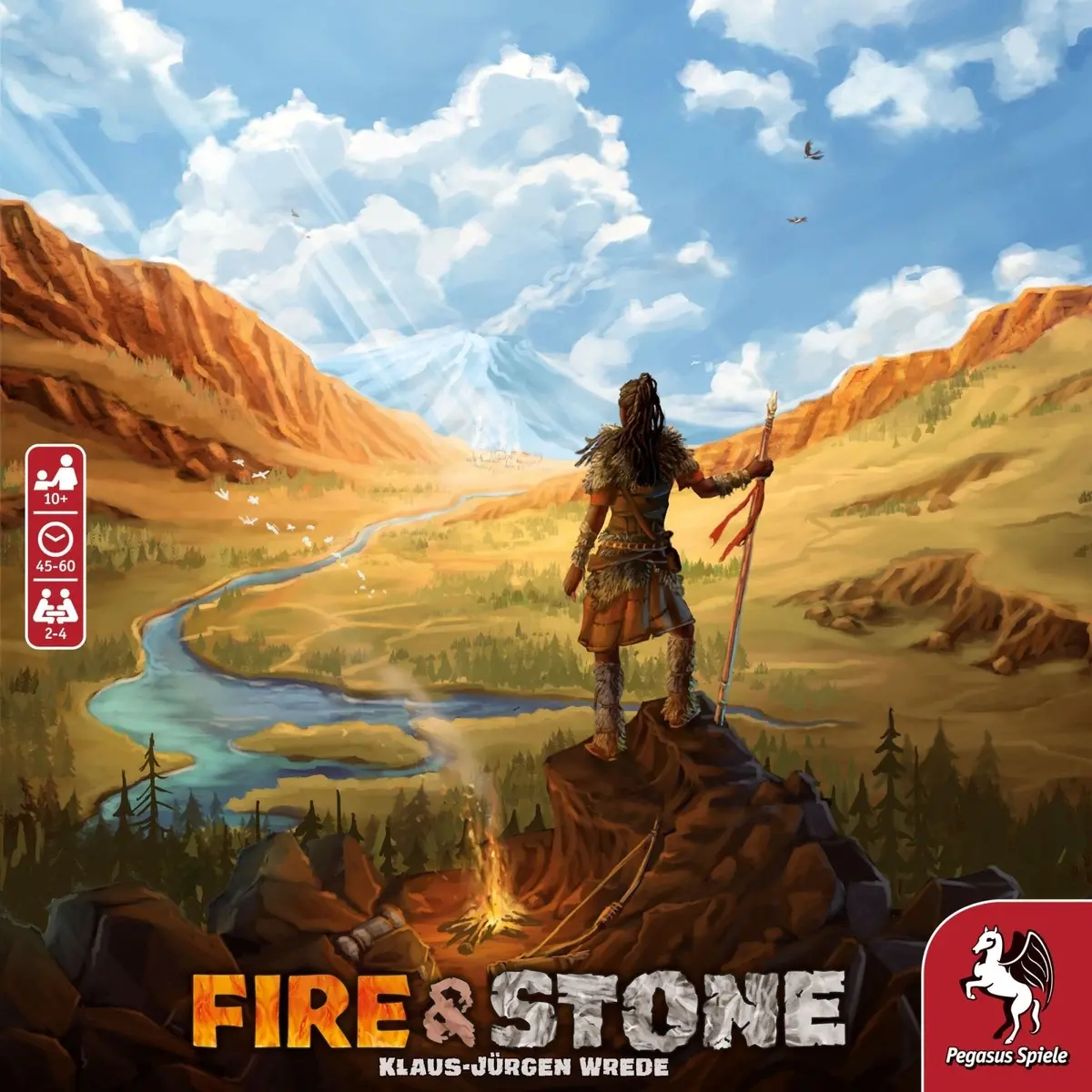 Pegasus Spiele Fire And Stone Board Game 1