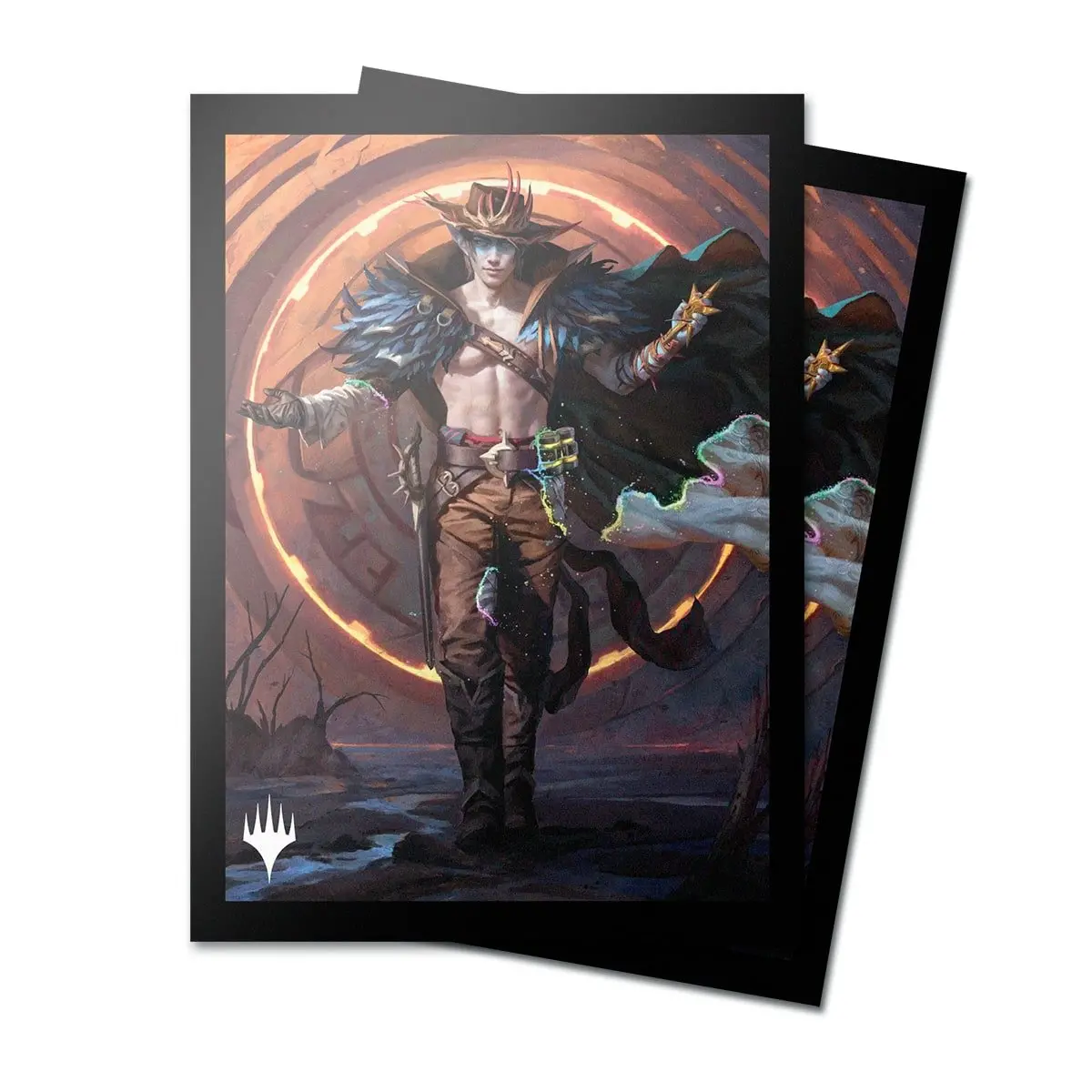 Ultra Pro: Up38357 Outlaws Of Thunder Junction 100Ct Deck Protector Sleeves Key Art 4 For Mtg 1
