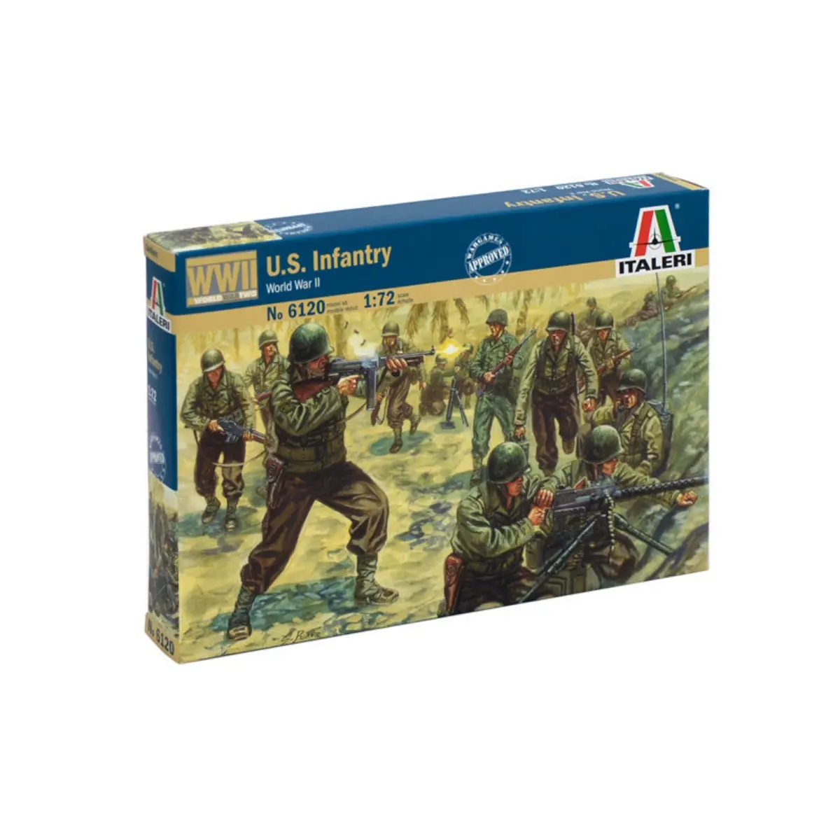 Italeri 1/72 Wwii U.S. Infantry 1
