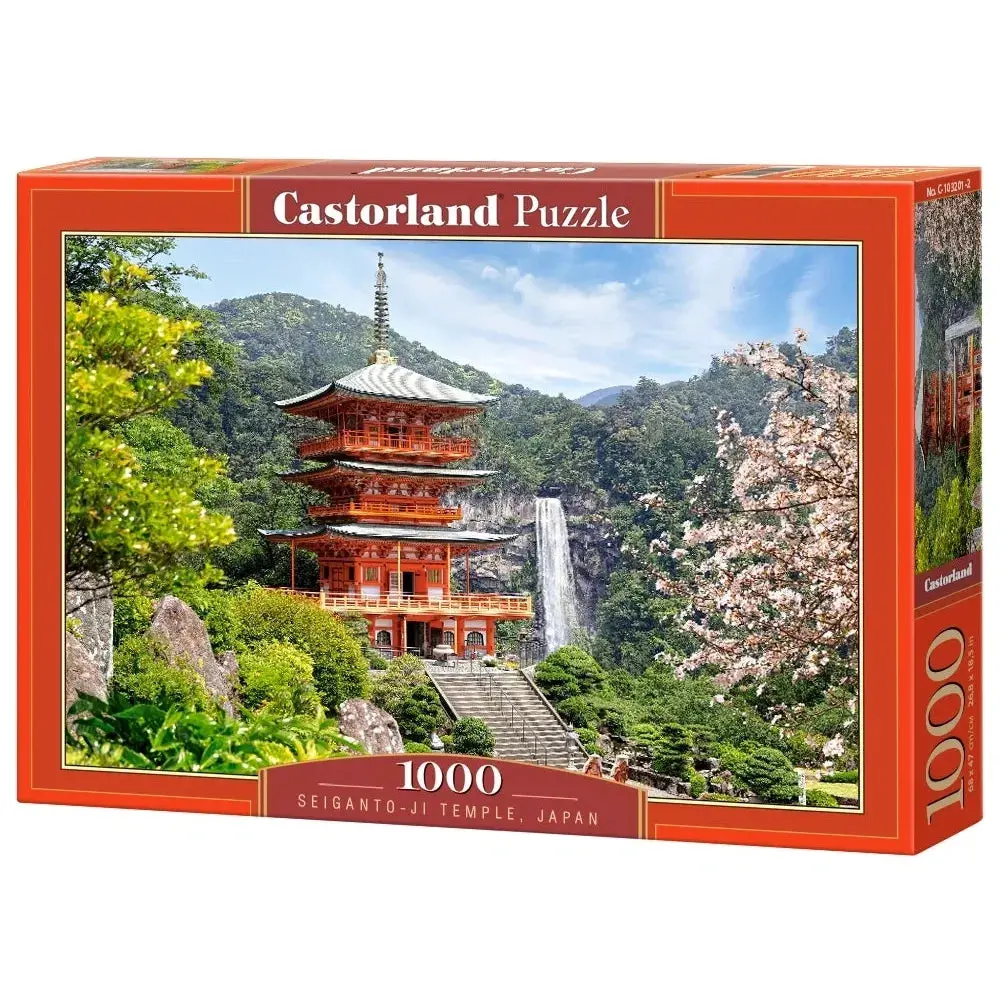 Castorland 1000-Pieces Seiganto-Ji Temple Japan Puzzle 1
