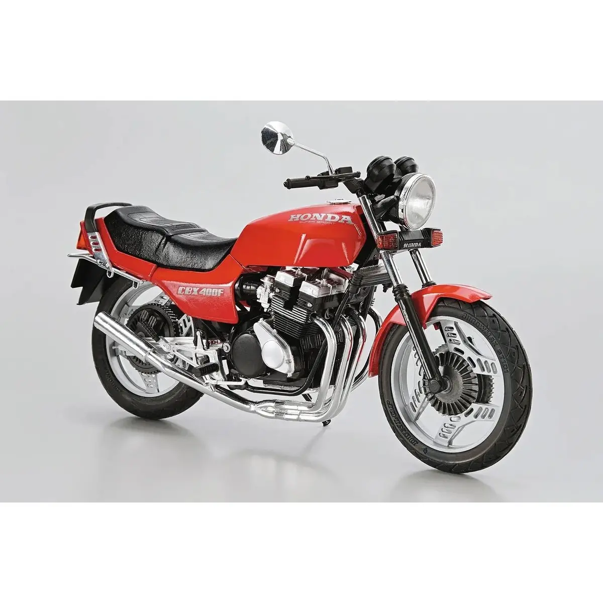 Aoshima 1/12 Honda Nc07 Cbx400f Monza Red 2