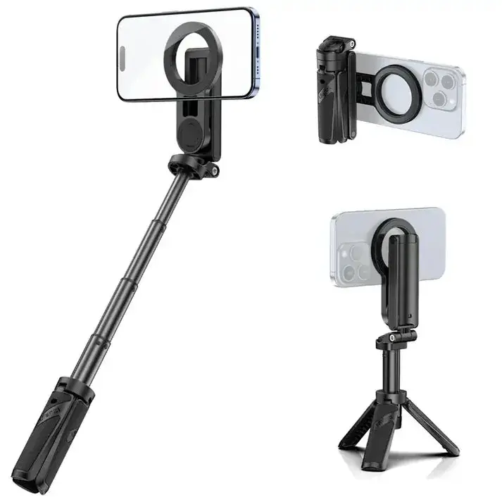 Ulanzi Jj03 3-In-1 Magnetic Phone Tripod With Remote Control 1