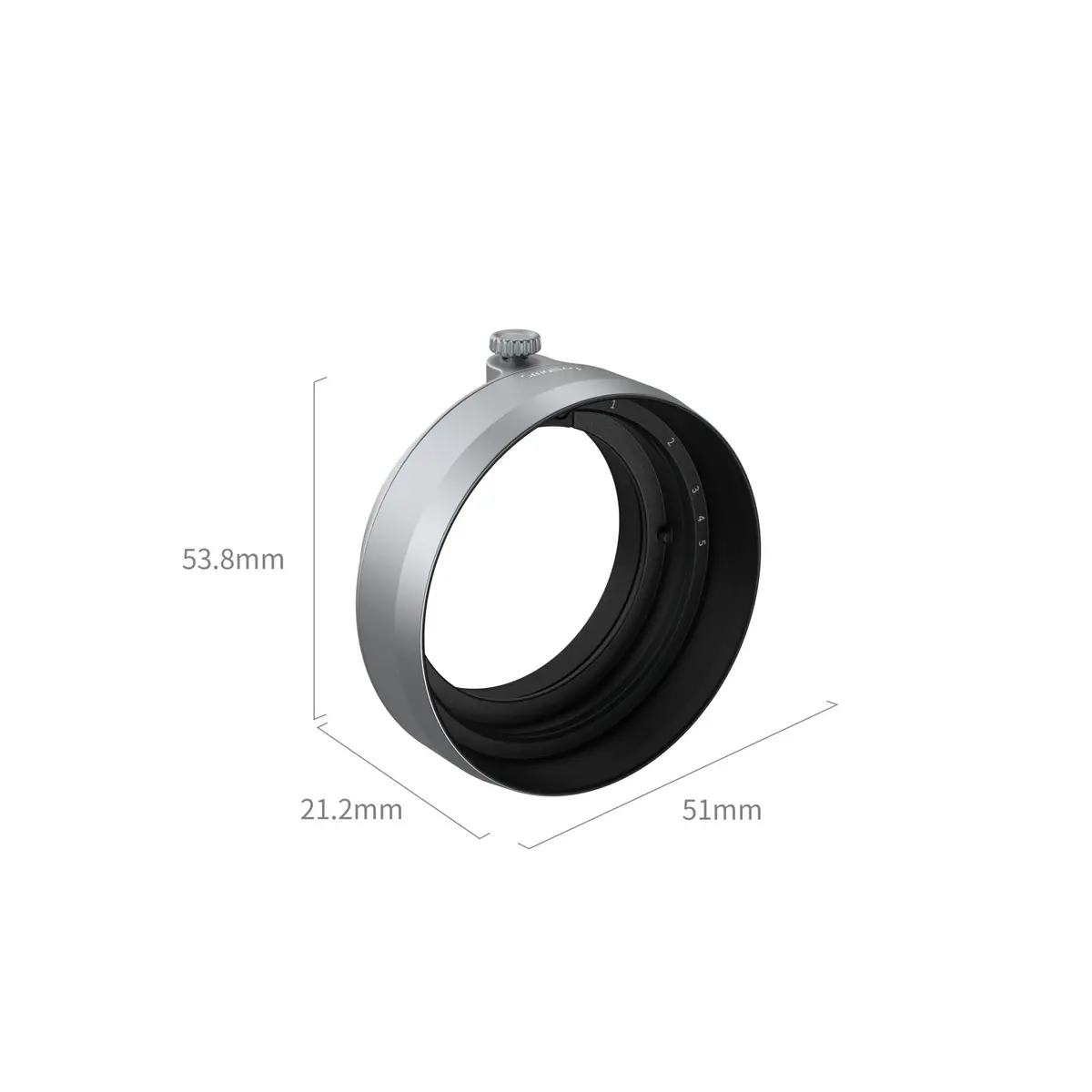 Smallrig Lens Hood For Fujifilm X Half (Silver) 5393 2