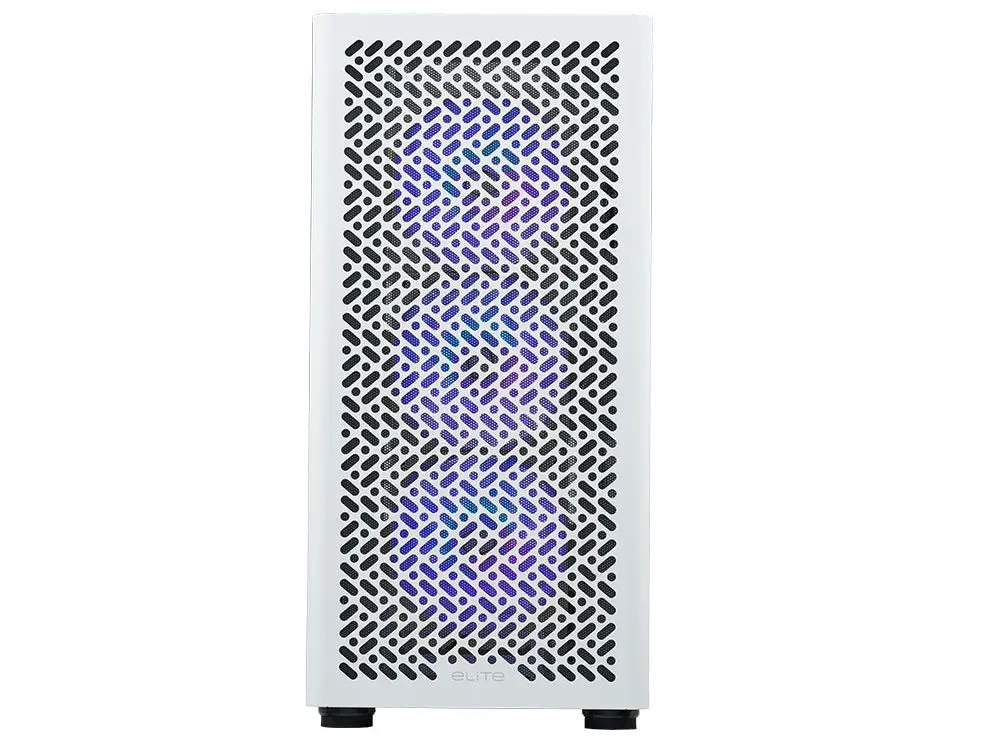Cooler Master Elite 502 Tempered Glass Mid-Tower Case - White 2