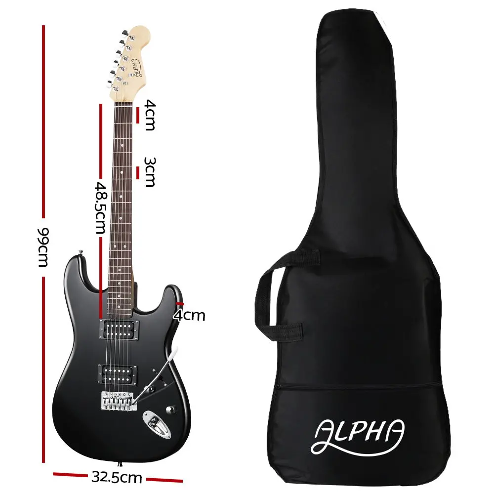 Alpha 41" Electirc Guitar Humbucker Pickup Switch Full Size (Black) 2