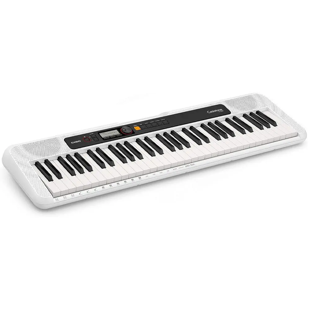 Casio Casiotone Ultra Compact 61-Note Portable Keyboard With Usb - White 2