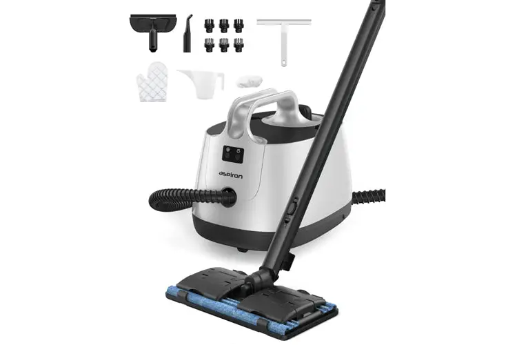 Aspiron Portable Multipurpose Steam Cleaner - Silver 1
