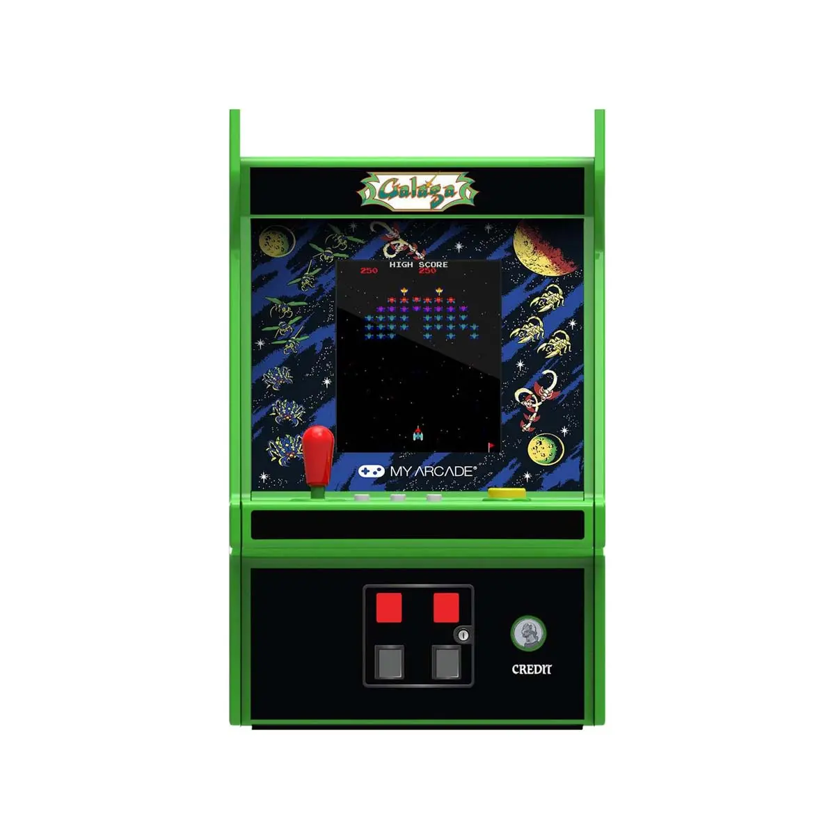 Myarcade Galaga Retro Arcade 6.75" Micro Player Pro (16) 1