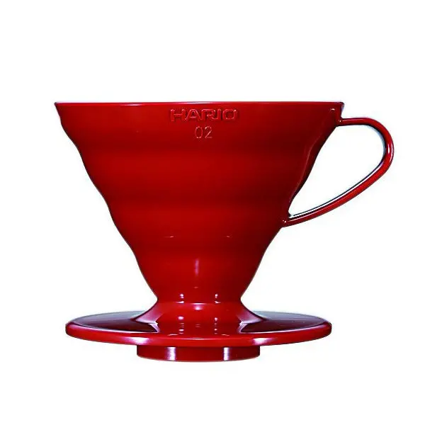 Hario V60 Plastic Dripper - 2 Cup / Red 1