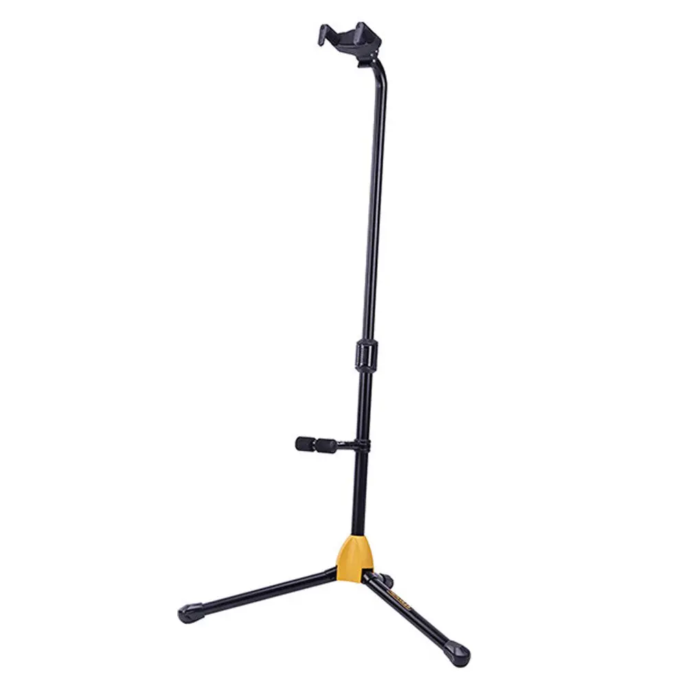 Hercules Single Guitar Stand Upgraded Ags Auto Grab With Rest Mc6 1