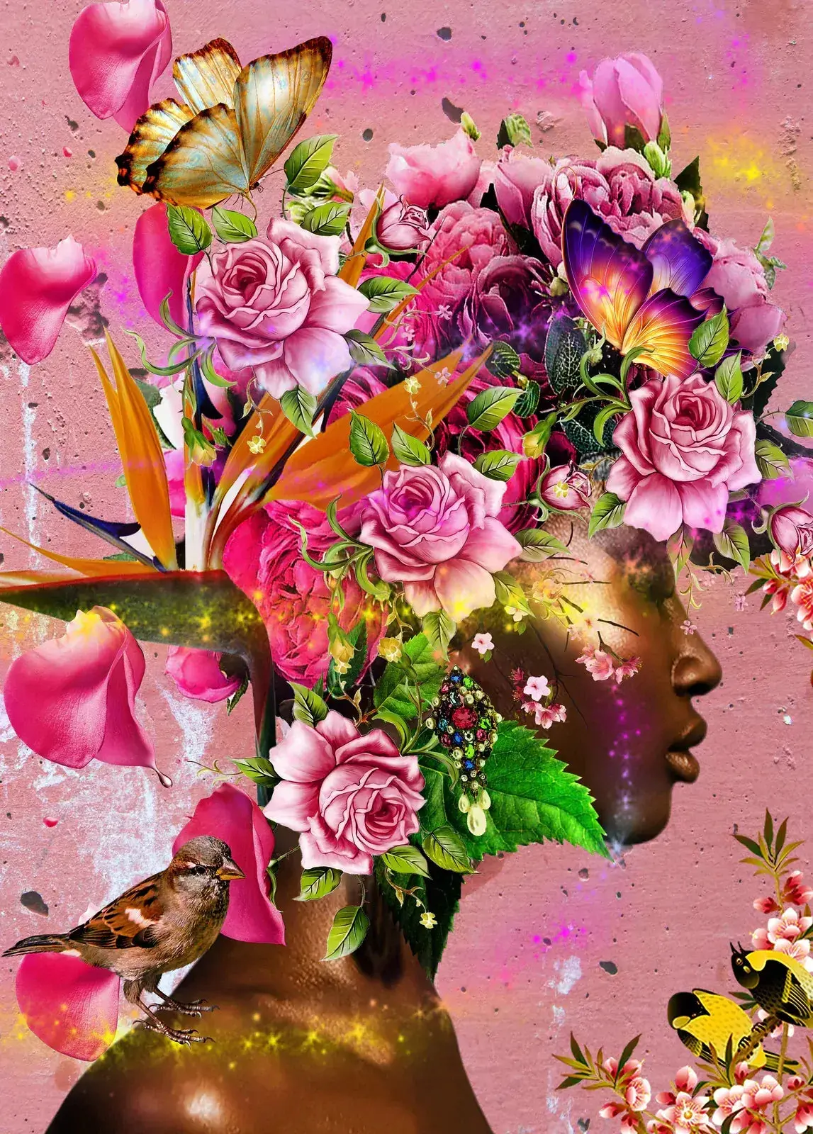 Holdson 1000Pc Woman In Bloom Full Bloom Puzzle 2