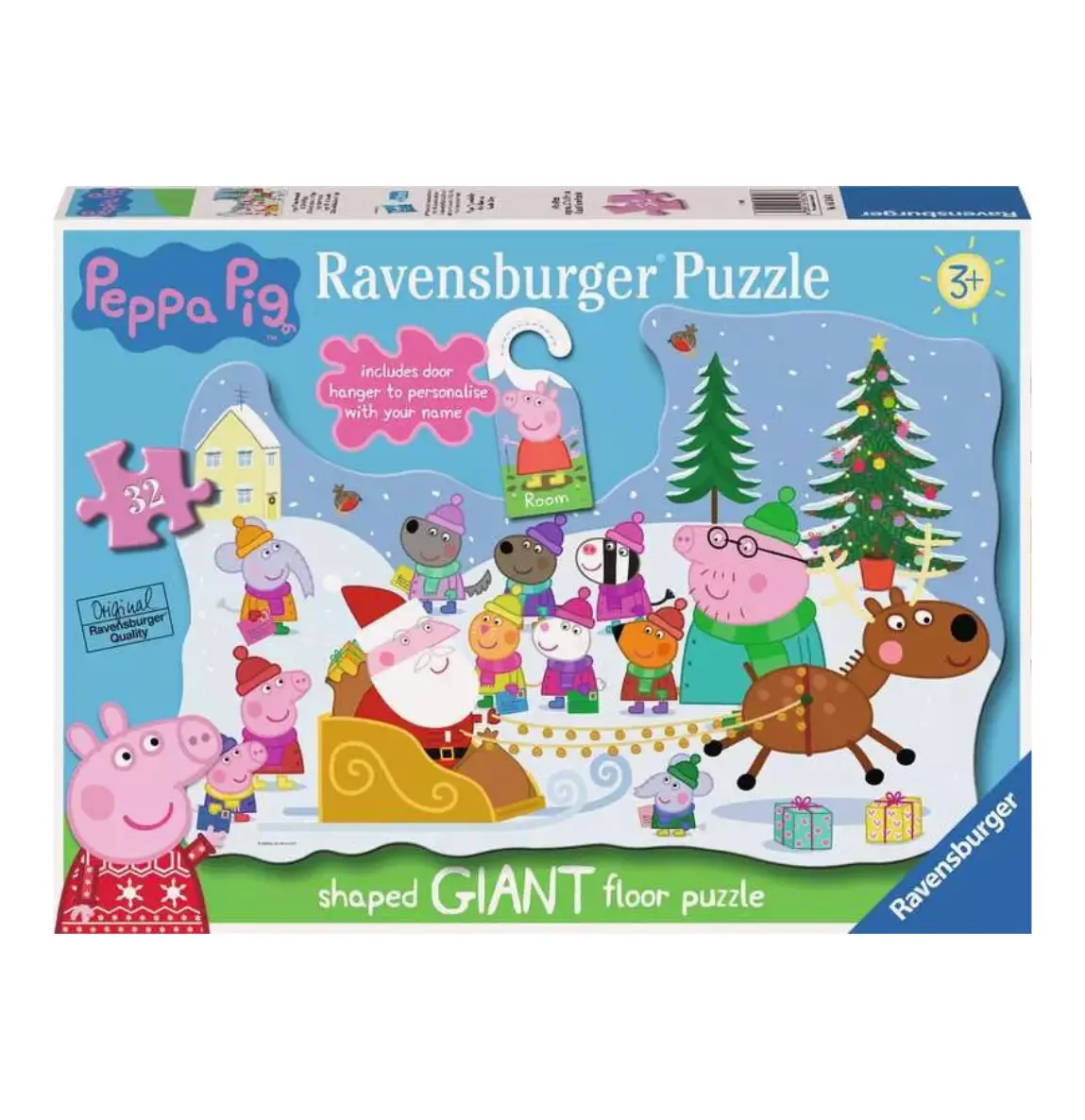 Ravensburger 24Pc Peppa Pig Christmas Shaped Puzzle 1