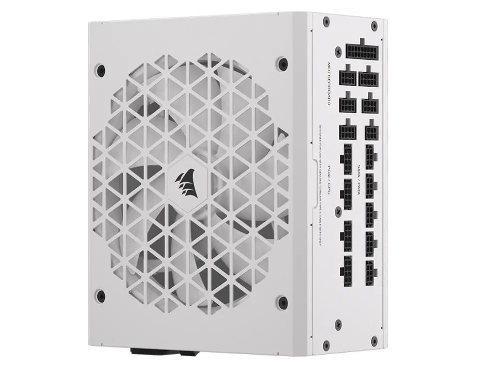 Corsair Rm1200x Shift 1200W 80+ Gold Modular Atx Power Supply (White) 1