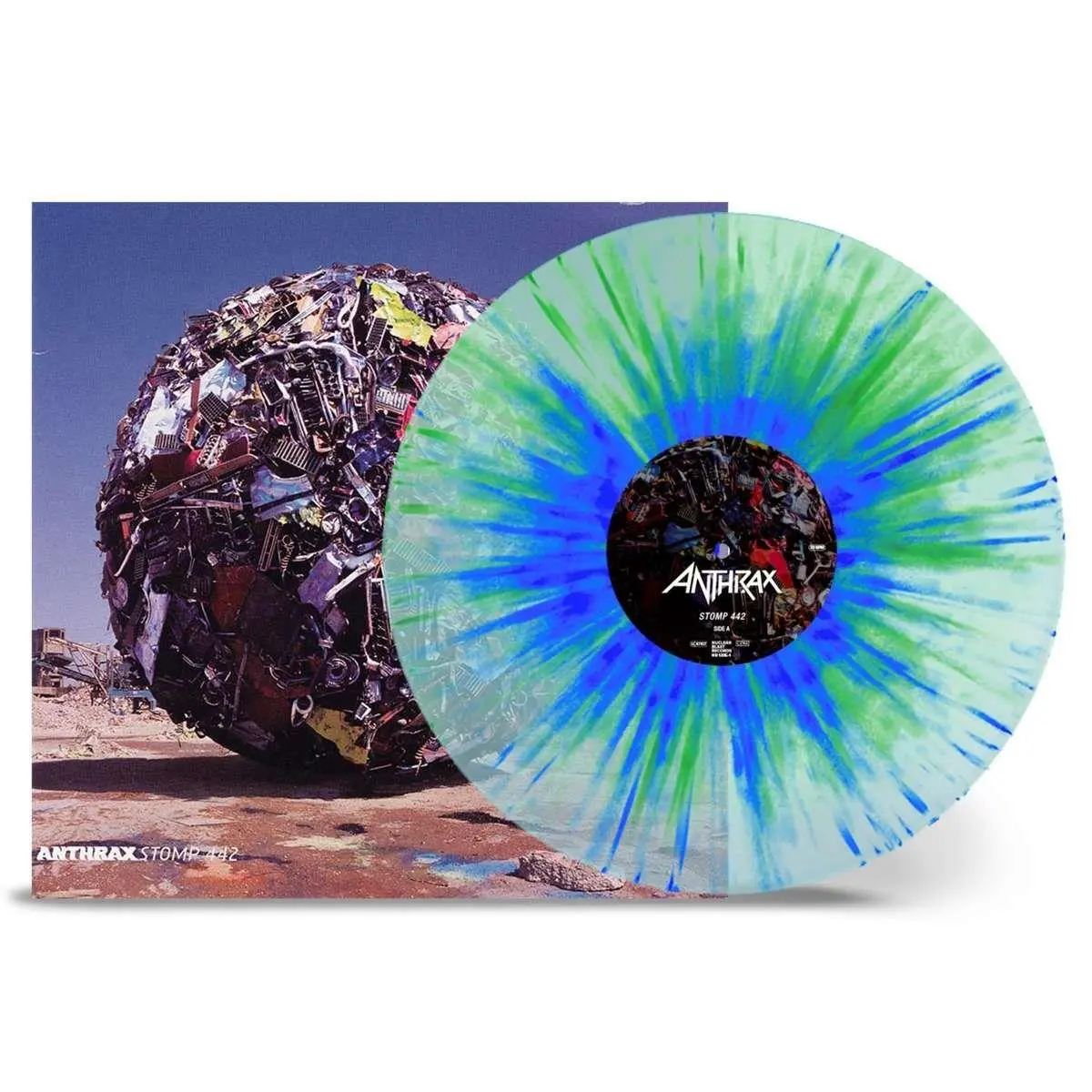 Stomp 442 (Clear/Blue/Green Splatter Vinyl) 1