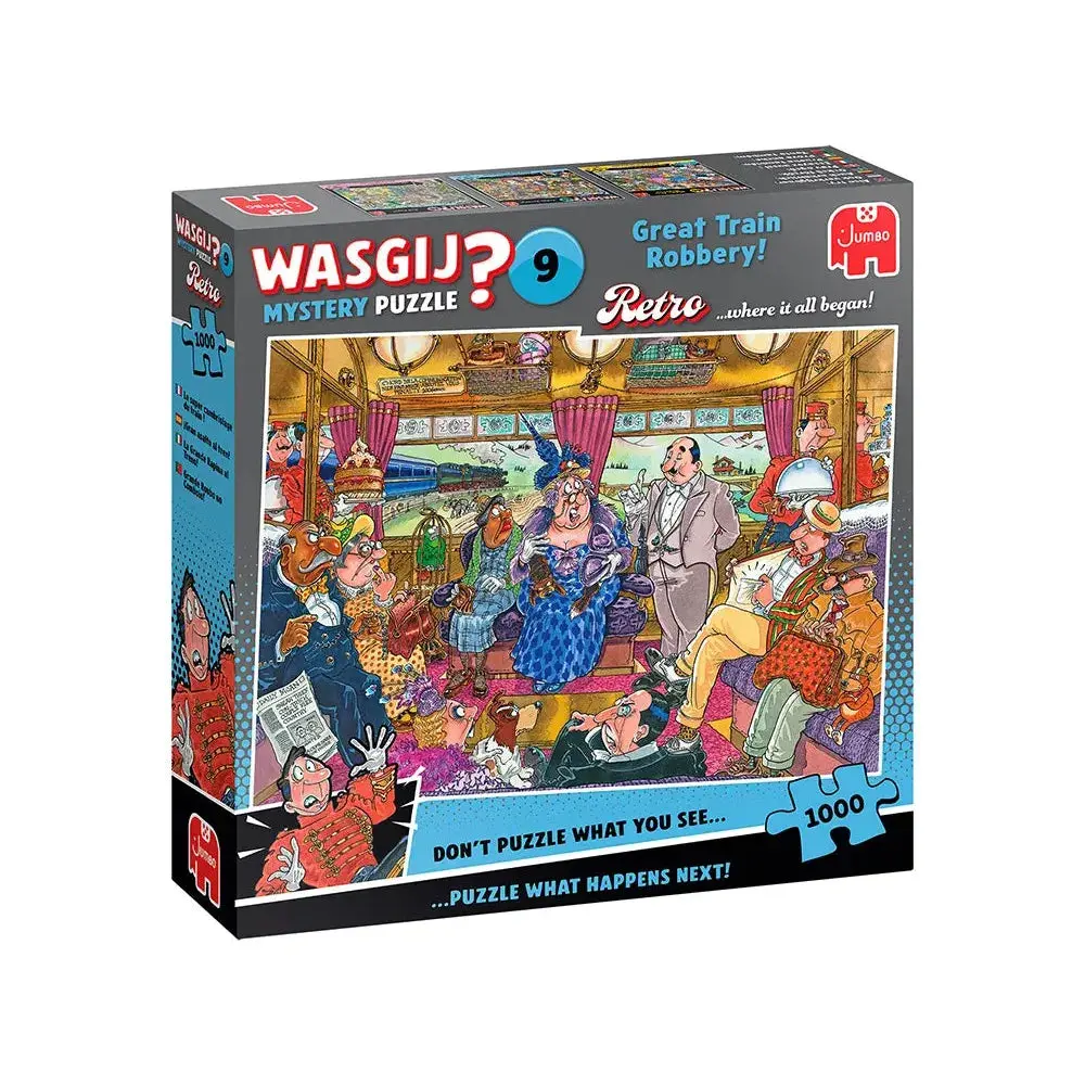 Jumbo 1000Pc Wasgij? Retro Mystery #9 Puzzle 1
