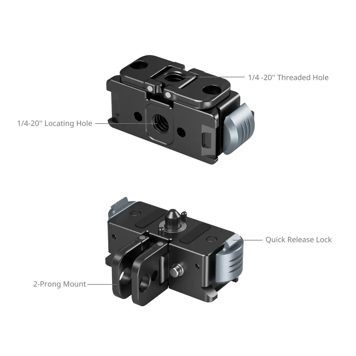 Smallrig Quick Release Adapter Mount For Gopro Hero13 Black 5437 2