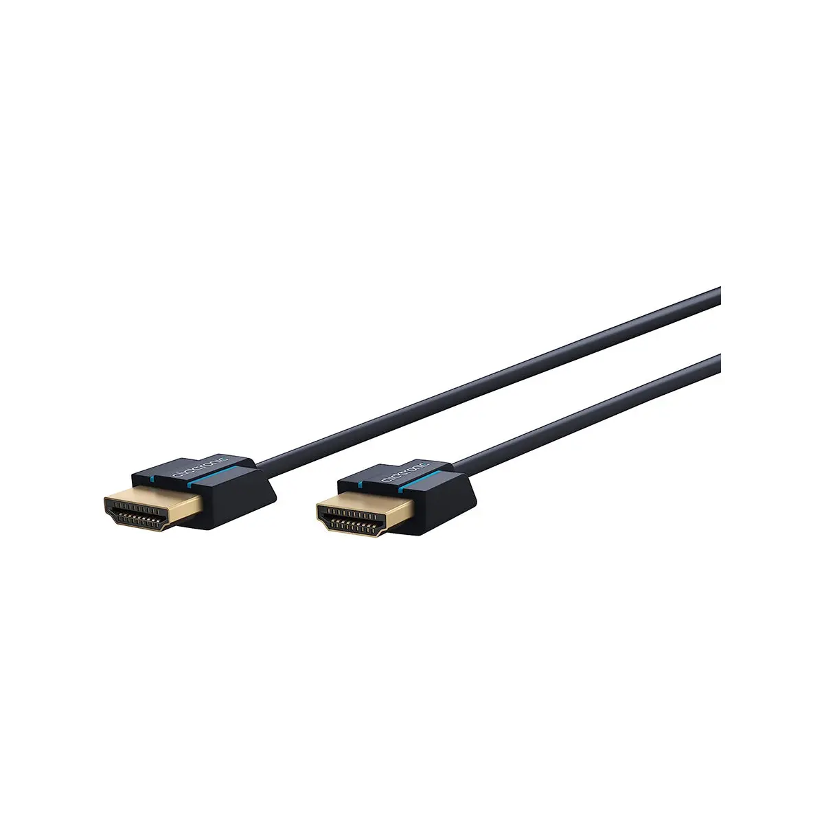 Clicktronic Hdmi 2.0 (Slim) Cable 1M (Black) 1