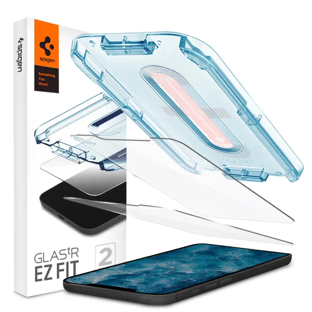 Spigen Apple Iphone 12 / 12 Pro Ez Fit Glas.Tr Slim Glass Screen Protector - Clear 1