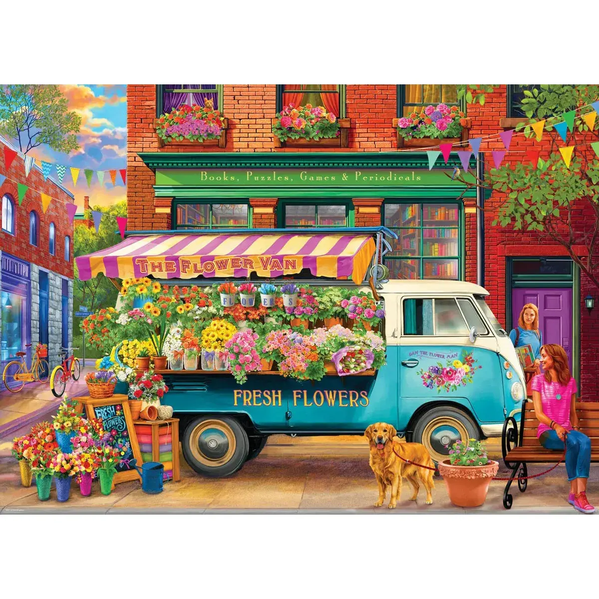 Eurographics 1000Pc Vw Florist Puzzle 2