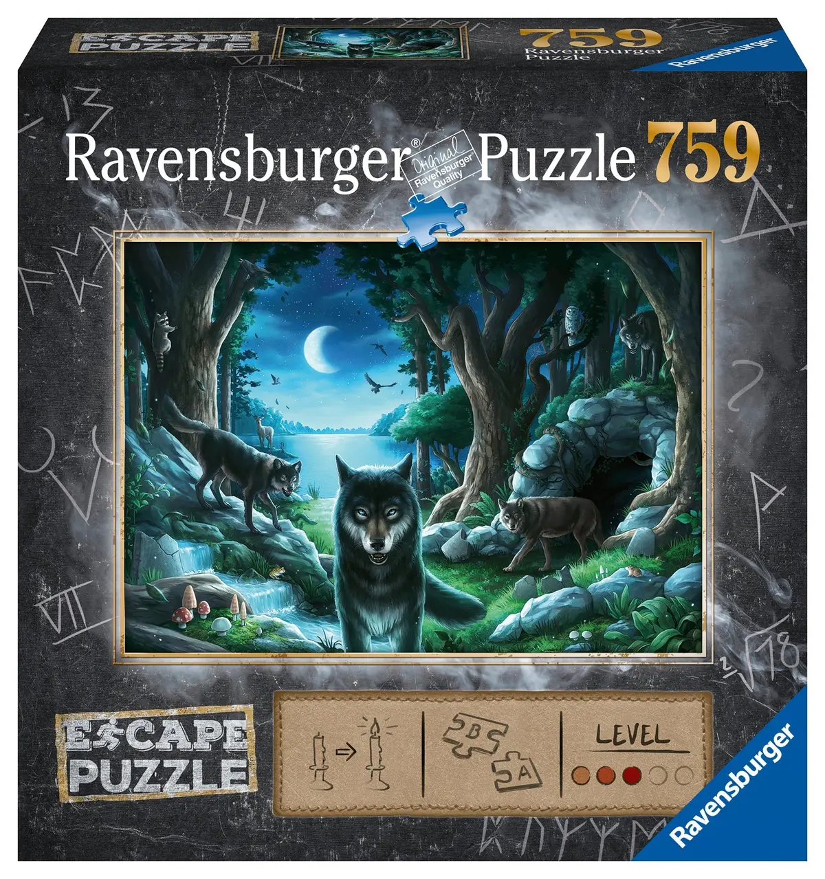 Ravensburger 759Pc Escape 7 The Curse Of The Wolves 1