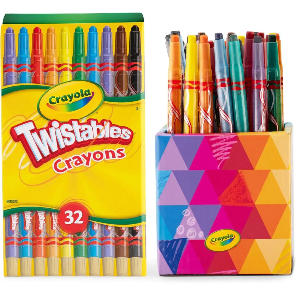 Crayola Twistables Crayons Share Pack Set Colouring Art Tools 32Pc 2